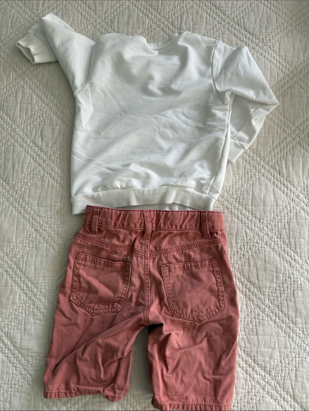 H&M Toddler Boy Golf Outfit Pullover and Shorts 3T I’m going golfing UNISEX